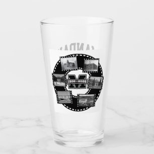 Mandan Braves Pintglas Glaskopp