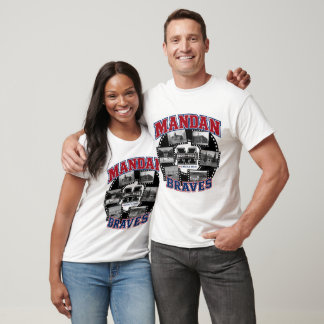 Mandan Braves Självständighetsdag T-shirt