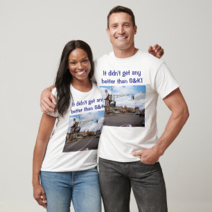 Mandan S&K Dairy Queen-logotyp T Shirt