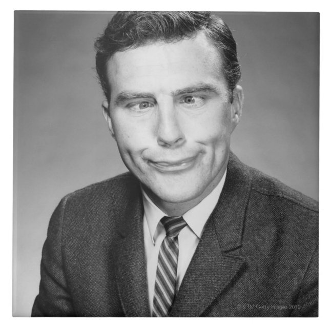 Mandanandeansikte Kakelplatta (Framsidan)