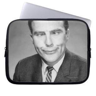Mandanandeansikte Laptop Sleeve