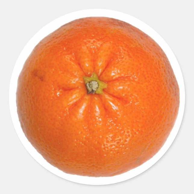 MANDARIN 2 RUNT KLISTERMÄRKE (Framsida)