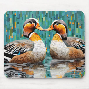Mandarin Anka Animal Bird Art Decor Musmatta