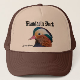 Mandarin Anka Hat Keps