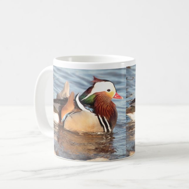 Mandarin Anka Kaffemugg (Framsida vänster)