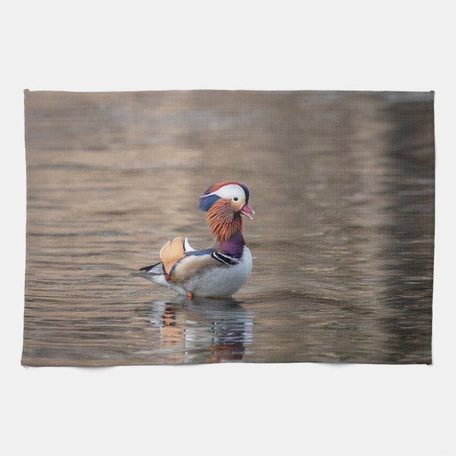 Mandarin Anka Kökshandduk (Horisontell)