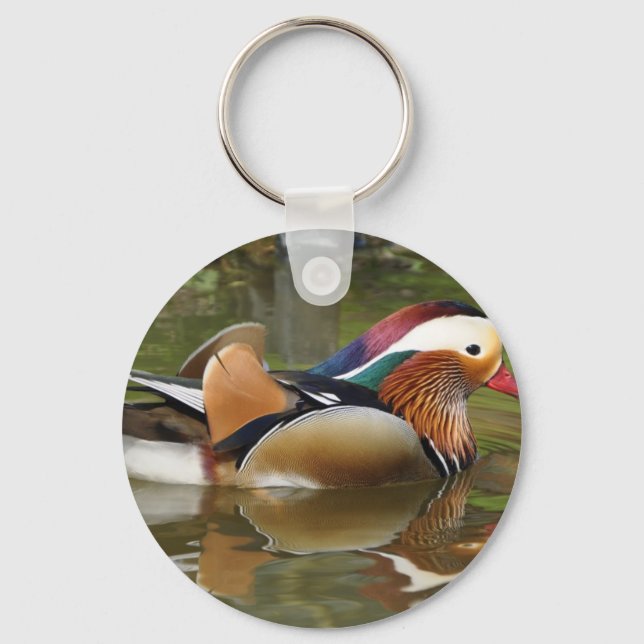 mandarin anka nyckelring (Framsida)