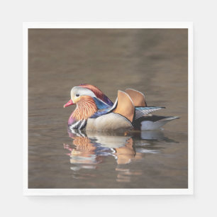 Mandarin Anka Pappersservett