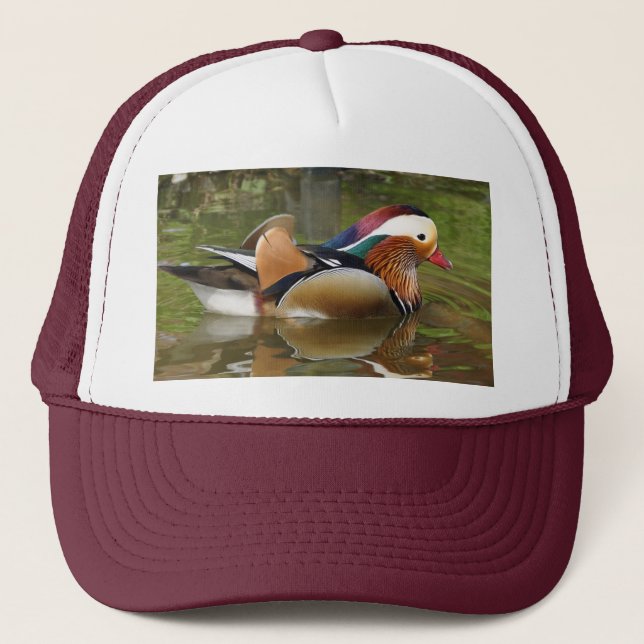 Mandarin Anka Truckers Hat Keps (Framsida)