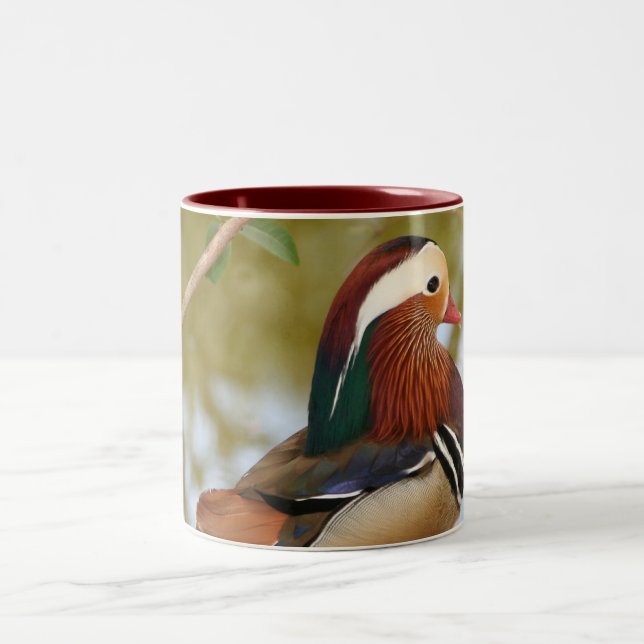 Mandarin Anka Två-Tonad Mugg (Center)