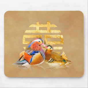 Mandarin Ankor och Dubbla Happity Symbol Musmatta