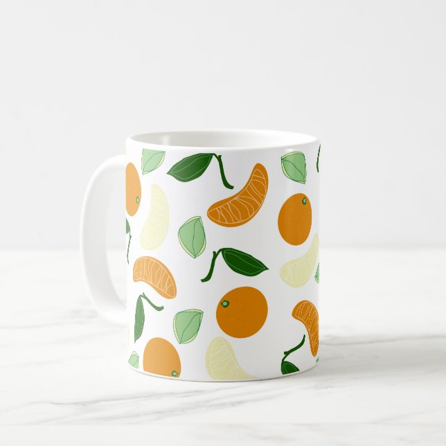 Mandarin Citrus Kaffemugg (Framsida vänster)