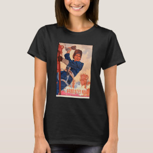 Mandarin Cute Ch, kinesiskt kommunistiskt verktyg, T Shirt