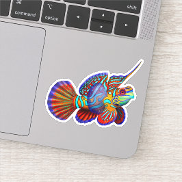 Mandarin Fish Ocean Fish Vinyl Sticker Klistermärken