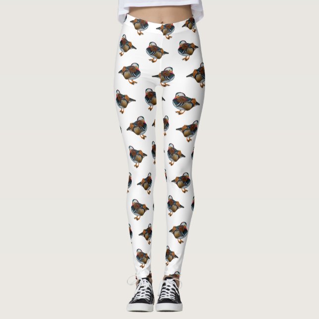 Mandarin Frenzy Leggings (välj färg) (Framsida)
