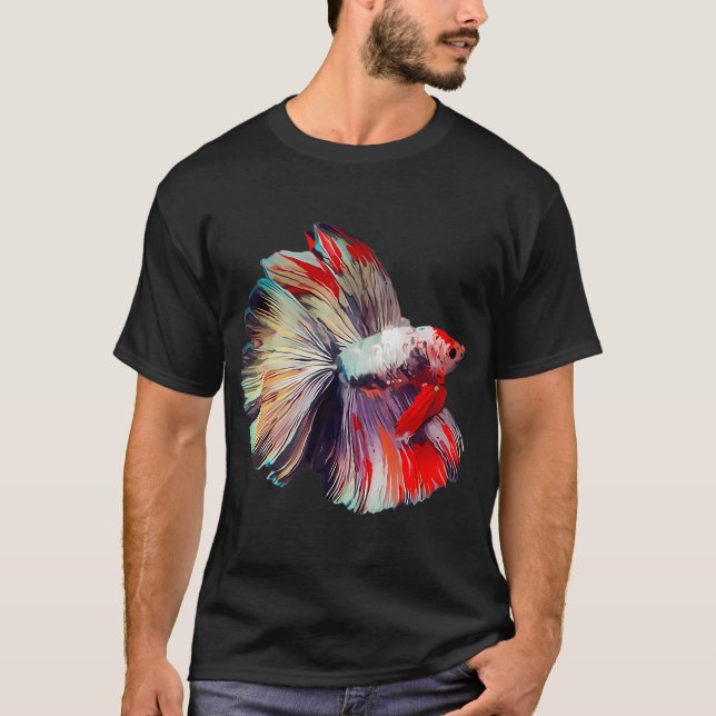 Mandarin Goby dragonet T Shirt (Framsida)