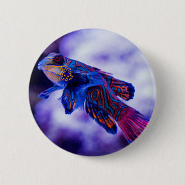 Mandarin Goby Fish Button Knapp