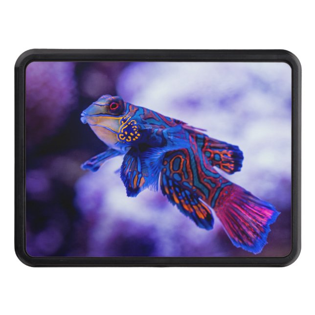 Mandarin Goby Fish Hitch Cover Dragkroksskydd (Framsidan)