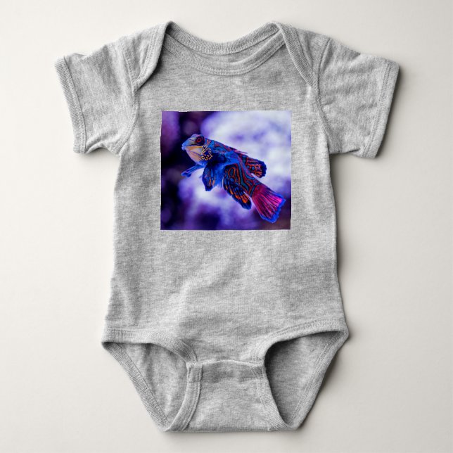 Mandarin Goby Fish T Shirt (Framsida)