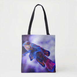 Mandarin Goby Fish Tote Bag Tygkasse