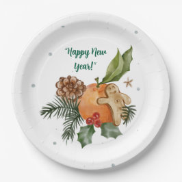 "Mandarin & Helgdag Delight Watercolor"