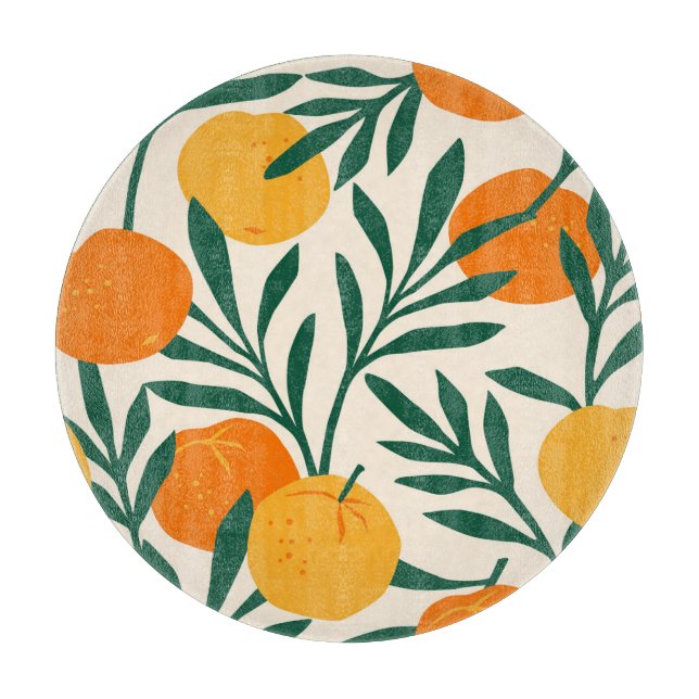 Mandarin Mosaic: Trendiget Citrus Chic (Framsidan)