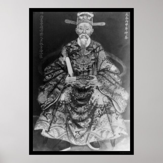 Mandarin Saigon Vietnam 1910 Poster (Framsidan)