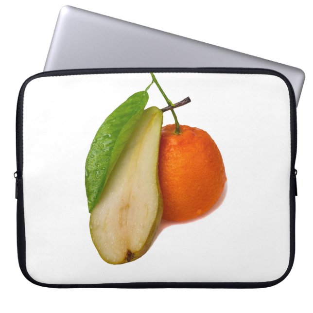 Mandarin - Virtuoso dubbla-bass-spelare Laptop Sleeve (Framsidan)