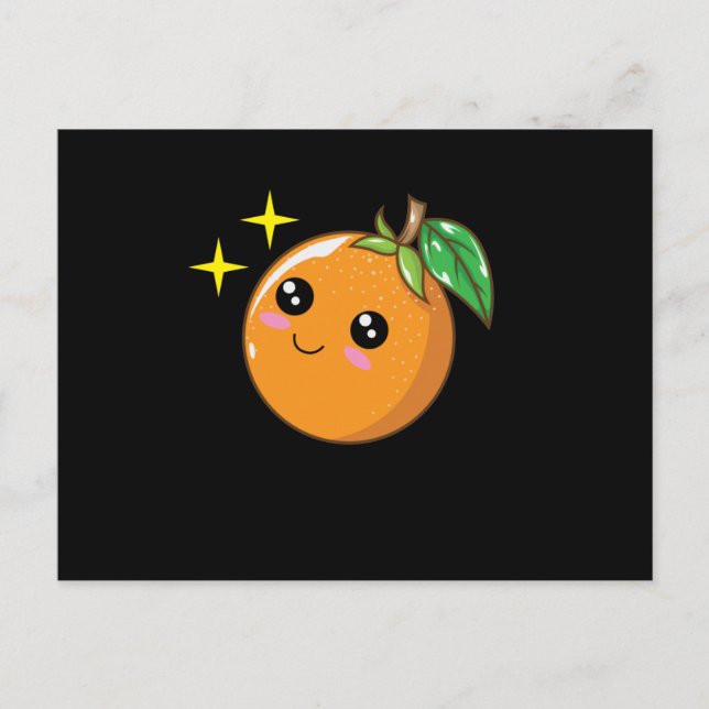Mandarine-Orange Vykort (Framsida)