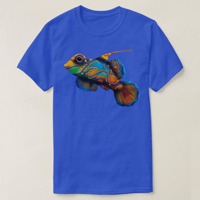 Mandarinfish 1 t shirt (Design framsida)