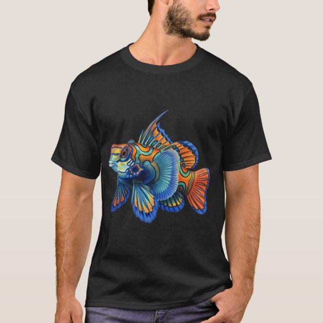 Mandarinfisk T Shirt (Framsida)