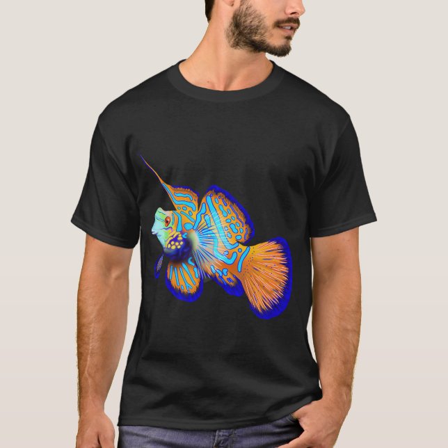 Mandarinfisk T Shirt (Framsida)