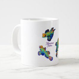Mandarinfiskar jumbo mugg