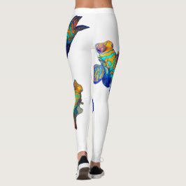 Mandarinfiskar leggings