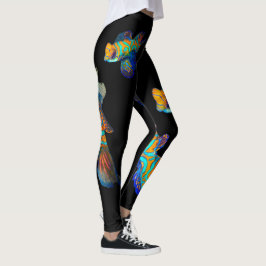 Mandarinfiskar leggings