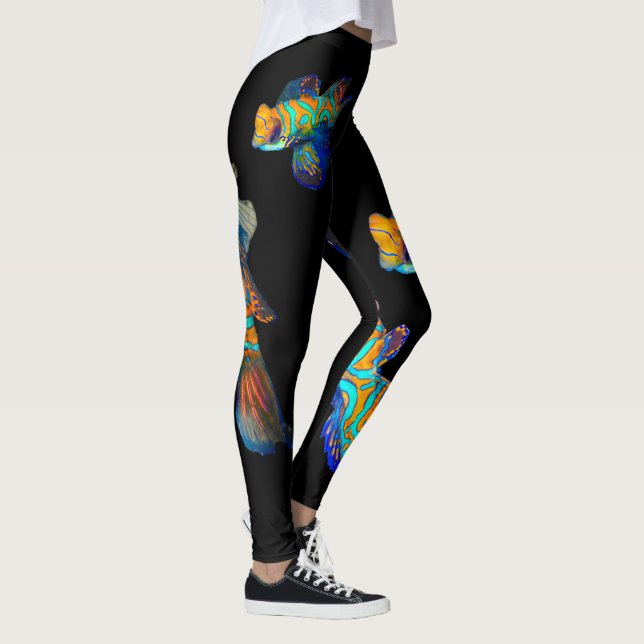 Mandarinfiskar  leggings (Höger)