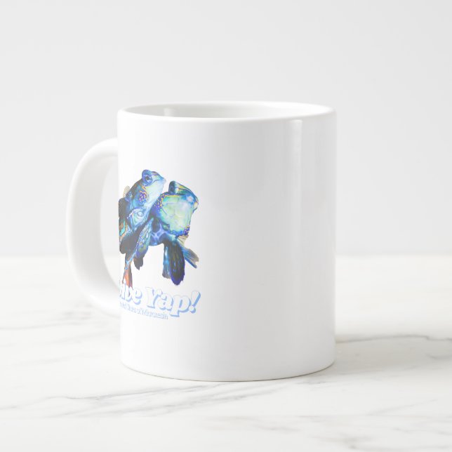 Mandarinfiskar Mugg Jumbo Mugg (Framsida vänster)