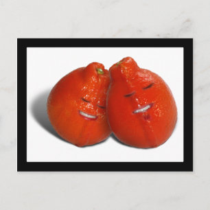 Mandarinpar (Är du också kär i mig?) Vykort