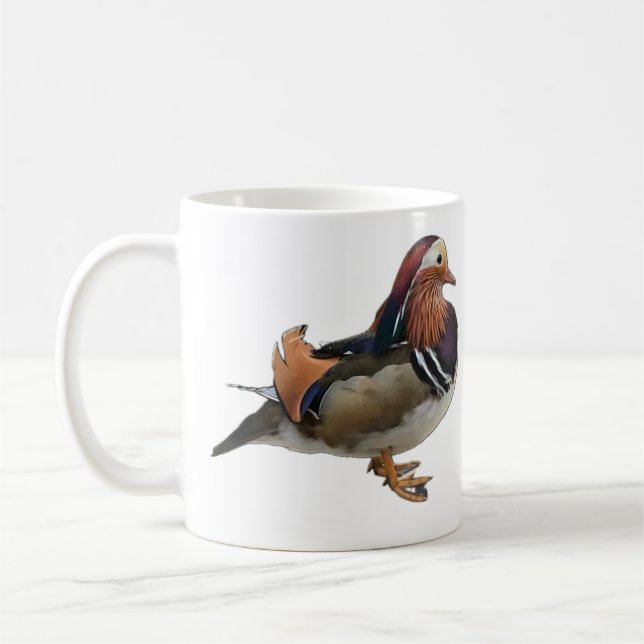 Mandarinsduckmugg Kaffemugg (Vänster)