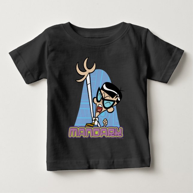 Mandark Character Namn Graphic T Shirt (Framsida)