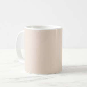 Mandel fast färg kaffemugg