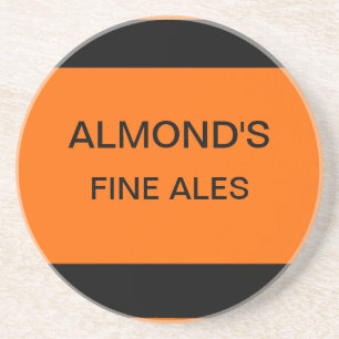 Mandel fint ölunderlägg underlägg sandsten