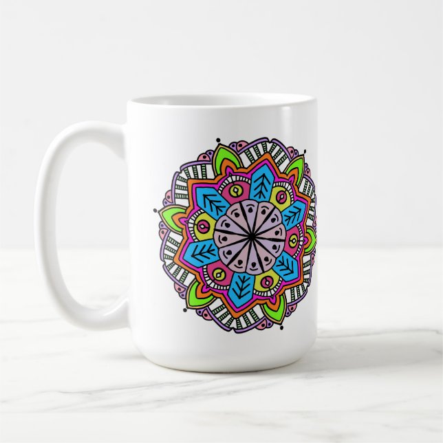 Mandela-design Kaffemugg (Vänster)
