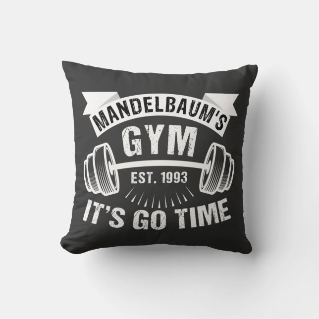 Mandelbaums Gym Det Är Dags Kudde (Framsida)