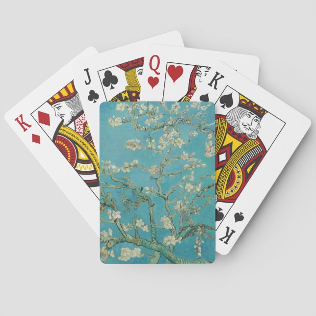 Mandelblom, Oljemålning, Vincent Van Gogh Casinokort (Baksidan)