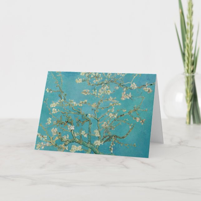 Mandelblom, Oljemålning, Vincent Van Gogh Kort (Framsida)