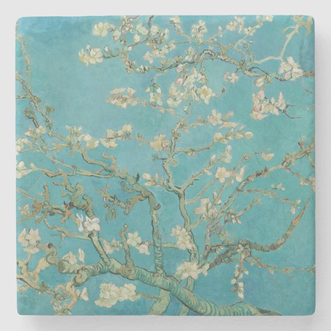 Mandelblom, Oljemålning, Vincent Van Gogh Stenunderlägg (Framsidan)