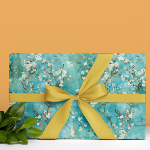Mandelblommor Blå Vincent Van Gogh Presentpapper
