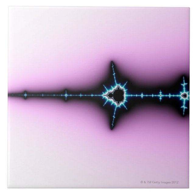 Mandelbrot 6 kakelplatta (Framsidan)