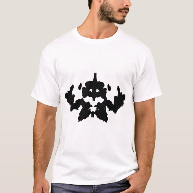 Mandelbrot avbildar C Tee (Framsida)